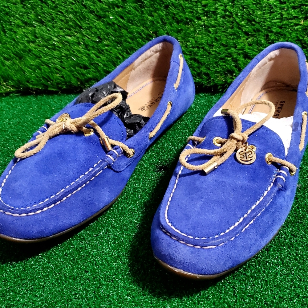 Womens Sperrys Suede Boat Shoez